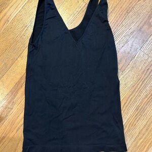 J. Crew Black V-Neck seamless tank top!